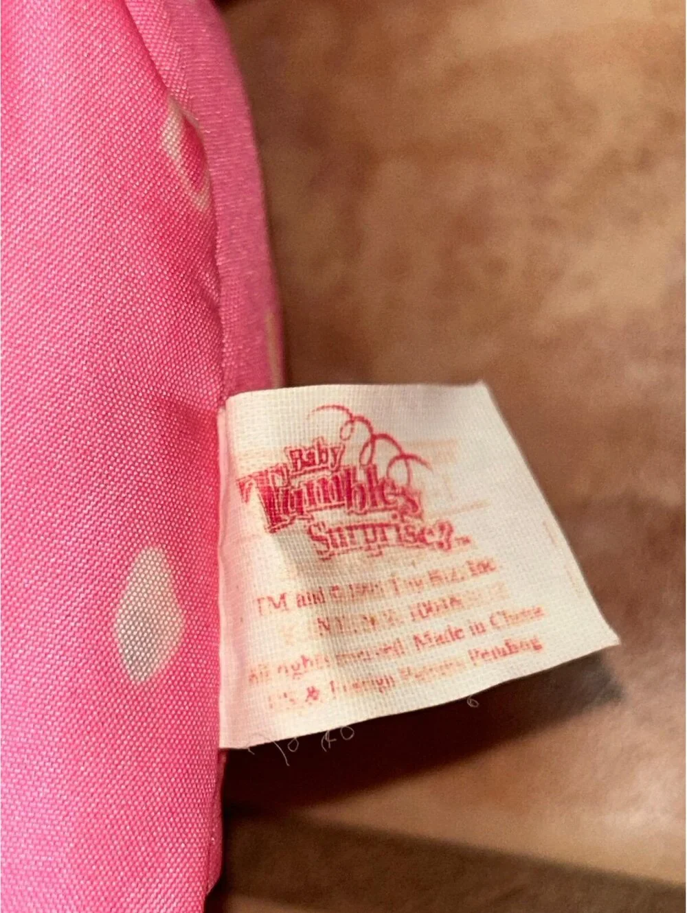 Vintage 1995 Baby Tumbles Surprise Doll Toy Biz – Working Tumbling Feature